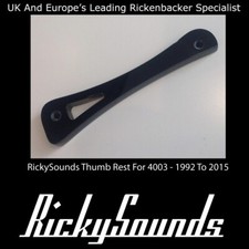 Daumenauflage für Rickenbacker 4003 1992-2015 schwarz