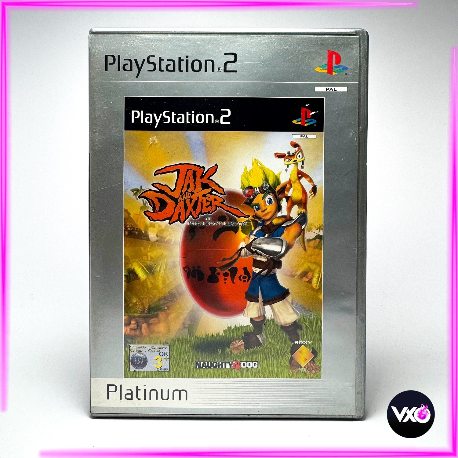Jak And Daxter 🔥 Jeu Naughty Dog Sony Ps2 🔥 PlayStation Italien Inclus