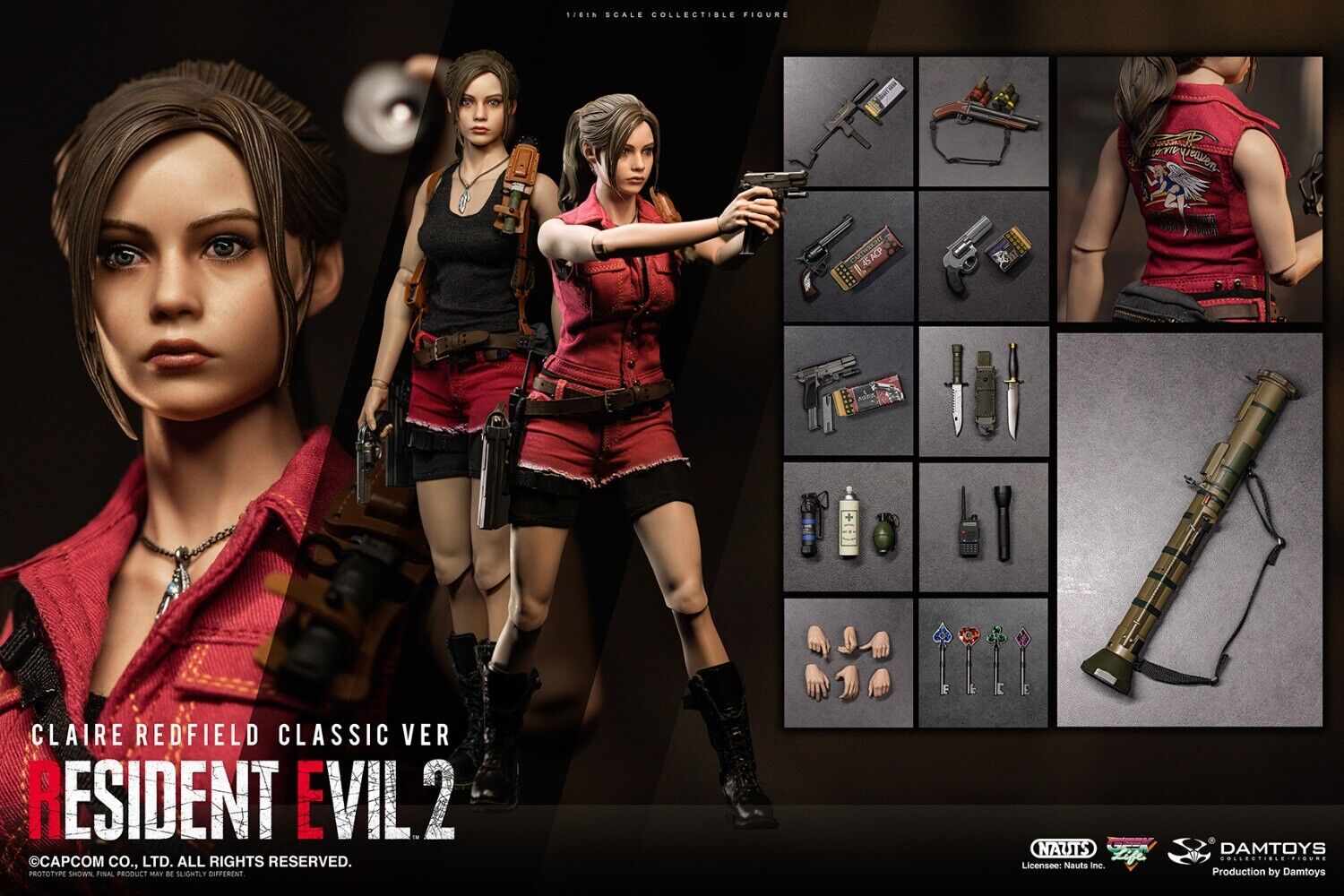 Claire Redfield  Resident evil girl, Resident evil collection