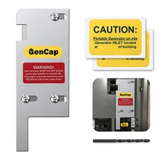 Generator Interlock Kit Compatible With Square D Vertical Main 150 or 200 Amp 