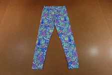 Gigi & Max Womens Size 10/12 Blue Sea Life Printed Leggings New