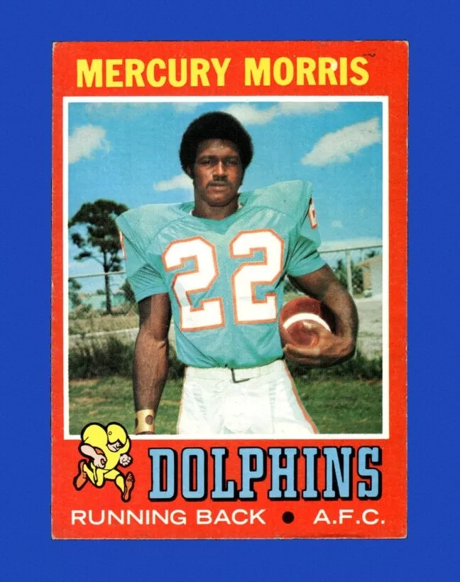 Mercury Morris trading card