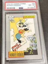 1992 DC Cosmic Cards - Wonder Woman 20 PSA 8 NM-MT