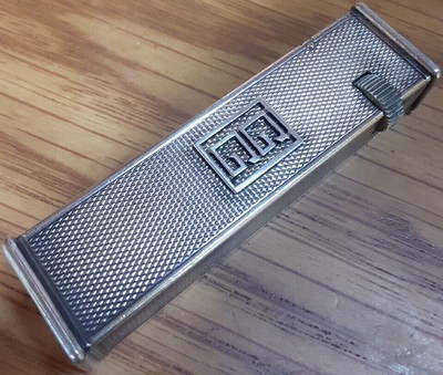 Working Dunhill Oil lighter silver Cartier collaboration without box