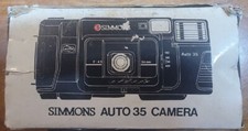 RARE Simmons Outdoor Auto 35 Camera - 35mm - Army Green - All Weather Film