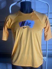 Nike Swim DriFit Boys Hydro Half Sleeve Rash Guard Swim Shirt Size L