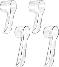 4 Pack Toothbrush Cover Caps Compatible with Oral B Replacement Heads for Protec