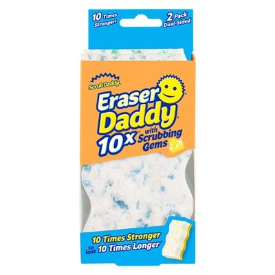 Scrub Daddy Radiergummi Daddy 10x Zauberschwamm Radiergummis stark & langlebig Melamin Wand