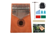 Kalimba Thumb Piano 17 Keys, Portable Finger Piano