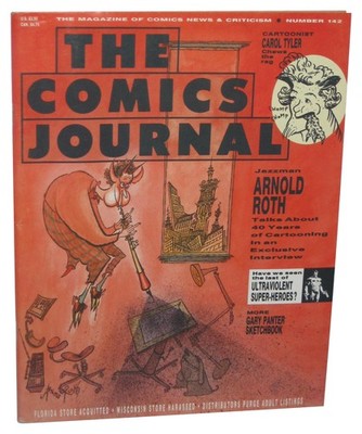 The Comics Journal (1991) Taschenbuch Zeitschrift Buch #142