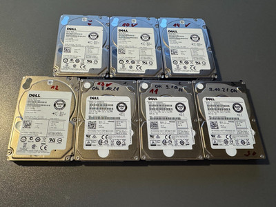 Dell Seagate ST600MM0006 600GB 10K 6Gbps 64MB 2,5'' SAS  P/N: 7YX58 getestet