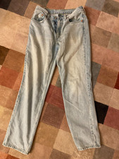 Levis 550 Jeans Mens 31x32 Classic Relaxed Fit Light Wash Denim