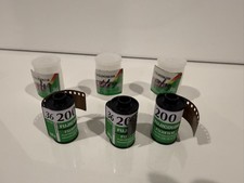 Expired Fujifilm Fujicolor 200 35mm Film Lot of 3 Rolls 36exp Freezer Stored