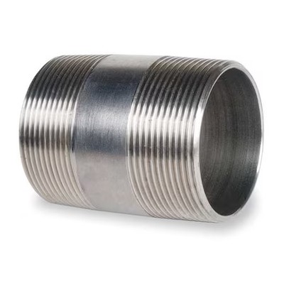 1/8'' Mnpt X 3-1/2'' Tbe Stainless Steel Pipe Nipple Sch 40, Thread Type: Npt,