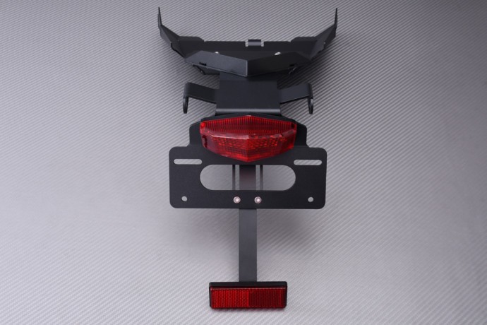 Support de plaque homologué avec feu arrière rouge pour BMW F900R A2