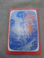 Moby Grape Spencer Davis Peter Jameson 1971 Bill Graham Fillmore BG286 Play bill