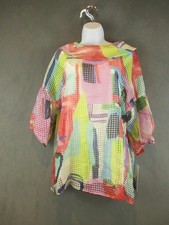 IC Collection Top Womens Medium Multicolor Me...