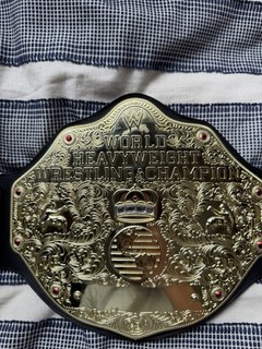 Vintage WWE World Heavyweight Champion Replica Belt Black Strap (2000s)