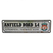 Liverpool FC Window Sign Retro - Brand New Official Merchandise