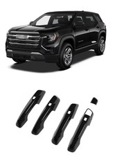 Para GMC Terrain Accesorios Coche Fibra Carbono Manija Puerta Cubiertas Tapicería 2025 2026