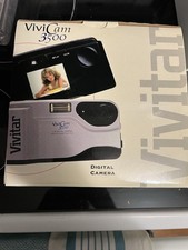 Vintage Vivitar ViviCam 3500 Digital Camera LCD Digital Photography