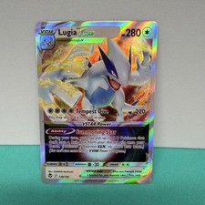 Lugia Vstar 139/195 Silver Tempest NM Full Art Pokemon Card