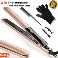 Shine Therapy Hair Straightener with Advanced Ceramic Coating Infused