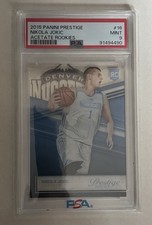 2015 Panini Prestige Nikola Jokic Rookie Acetate Rookies RC Nuggets