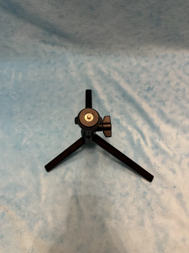 📸 Rare Genuine Canon 360° Mini Swivel Ball Head with Tripod DSLR folding Stand - Image 4 of 4