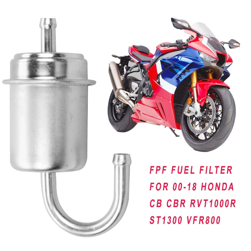Filtro de combustible para 00-18 Honda CB CBR RVT1000R ST1300 VFR800 #16900-MBG-013 Foto 2 de 4