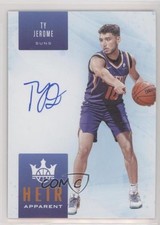 2019-20 Panini Court Kings Heir Apparent Citrine 7/49 Ty Jerome #HA-TYJ Auto 8k4