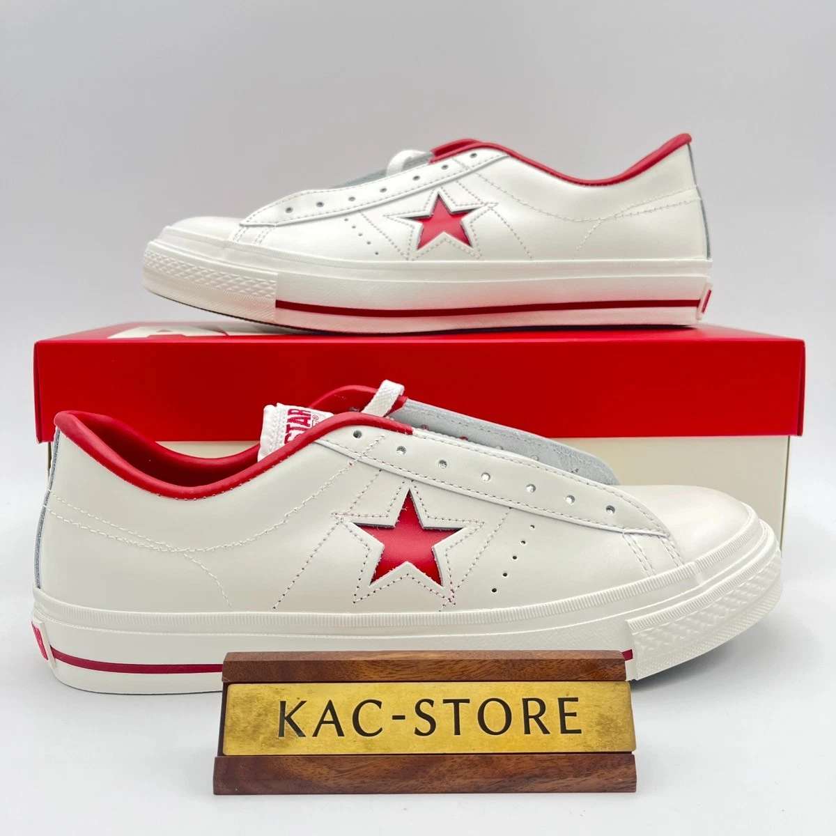 Converse One Star J Made in Japan - White Red for Sale
