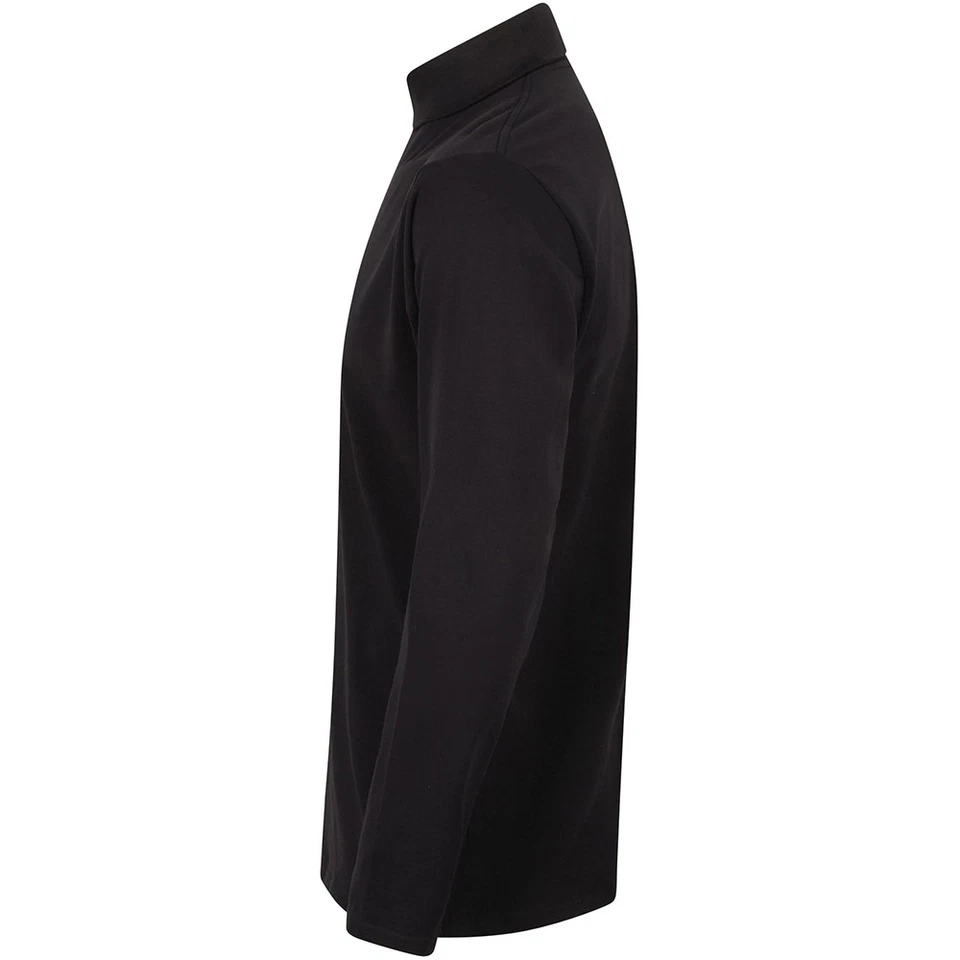 Henbury  Camiseta interior con cuello vuelto alto porcentaje algodón (RW615) - Imagen 3 de 4