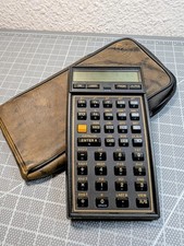 Hewlett Packard HP 41CV Calculator w/ Case  Module Covers Batteries READ AS IS