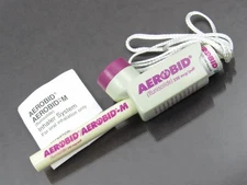 Aerobid PEN Drug Rep Pharmaceutical Promo Medical Advertising Capped Lanyard Pen