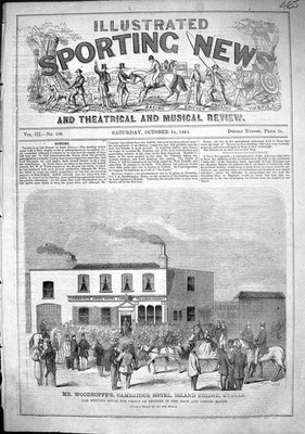 Old 1864 Mr Woodroffe Cambridge Hotel Island Bridge Dublin Mace Cobur Victorian