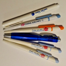 6 Kugelschreiber "China Airlines" (CAL,SkyTeam,Taipei,Taiwan) pens