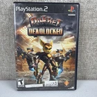 Ratchet: Deadlocked Black Label Sony PlayStation 2, 2005 PS2 No Manual Tested