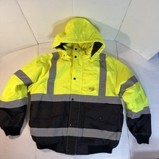 NEW Gravel Gear Men's Class 3 High Vis 4-in-1 Parka with Reflective L Workwear