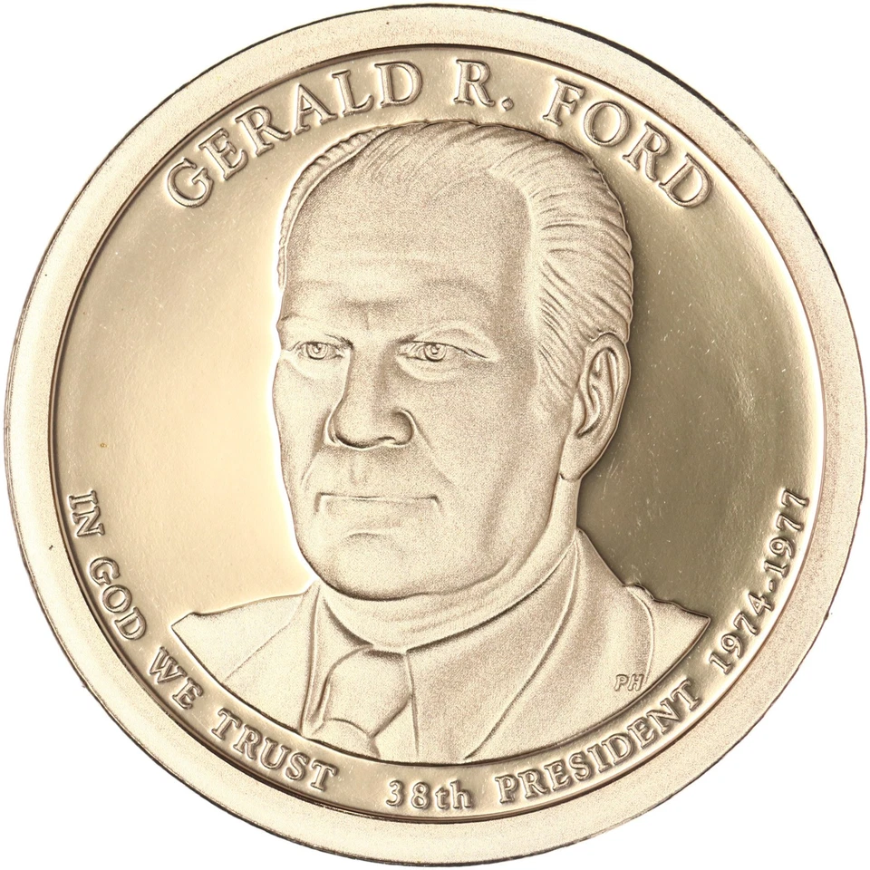 2016 S Presidential Dollar Proof Set 3 Coins Original Box & COA - Image 3 of 4