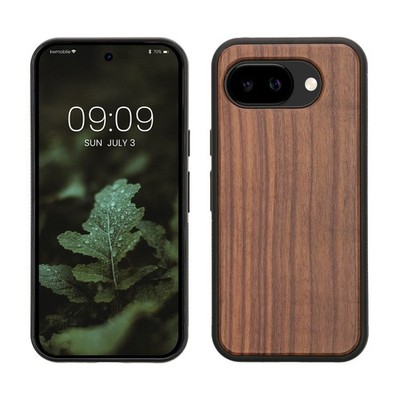 Holz Schutzhülle für Google Pixel 10a Hardcase TPU Bumper Holz Hülle Handyhülle