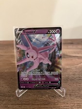 Cartas Pokemon - Espeon V Ultra Raro + Pack 10 Cartas | Cuotas Sin Interés