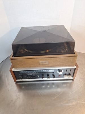 ELAC Miracord 40A Automatic Turntable + Realistic STA-65C Stereo Receiver