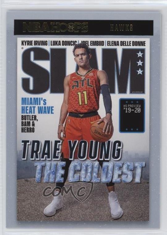 2020-21 Panini NBA Hoops Slam Winter Trae Young #6 0nr3