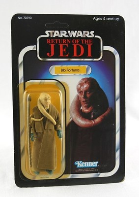 Vintage 1983 Return of the Jedi Bib Fortuna Japanese Tsukuda Variant MOC