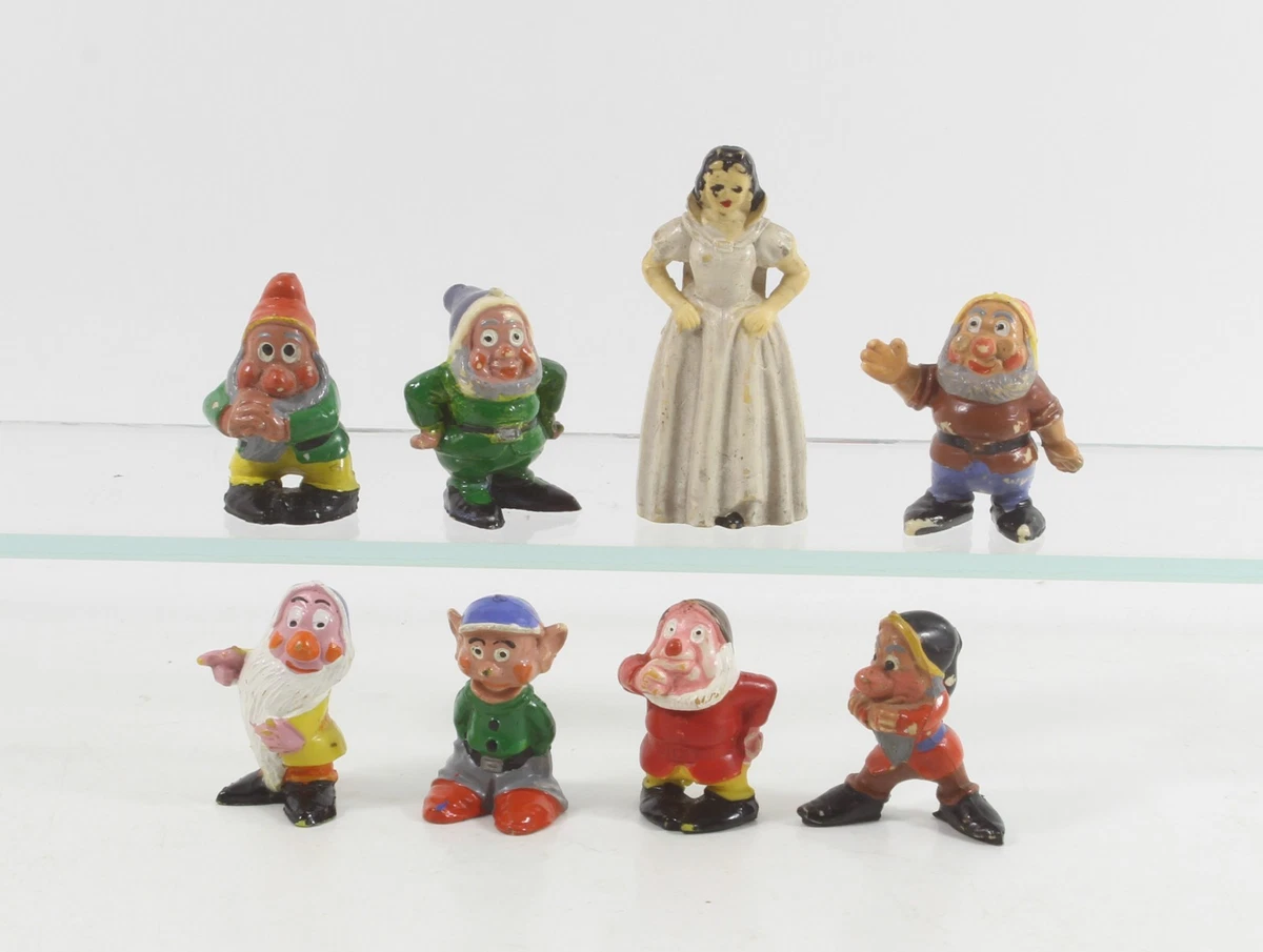 Schneewittchen und die 7 Zwerge === Walt Disney 8 x Figuren Heimo