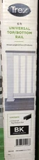 TREX Transcend 67.5" Composite CHARCOAL BLACK universal top / bottom Rail