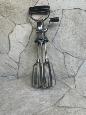 Best Stainless Steel Handheld Manual Mixer Dishwasher Safe  Vintage Functions