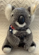 Koala Bear Plush with Baby, So Cute !! Approx 7" New with Tags! From Australia