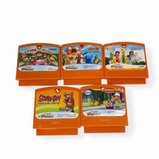 VTech V.Smile Motion Game Lot of 5 Scooby-Doo Kung Fu Panda Handy Manny Tinkerbe